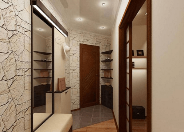 hallway in the apartment