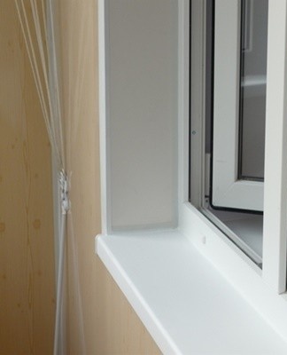 The final stage of installation: priming, painting.