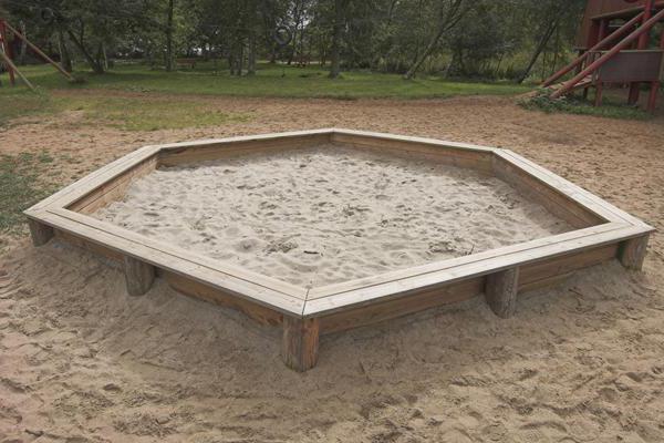 large sandpit