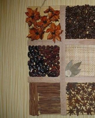 panels in the kitchen