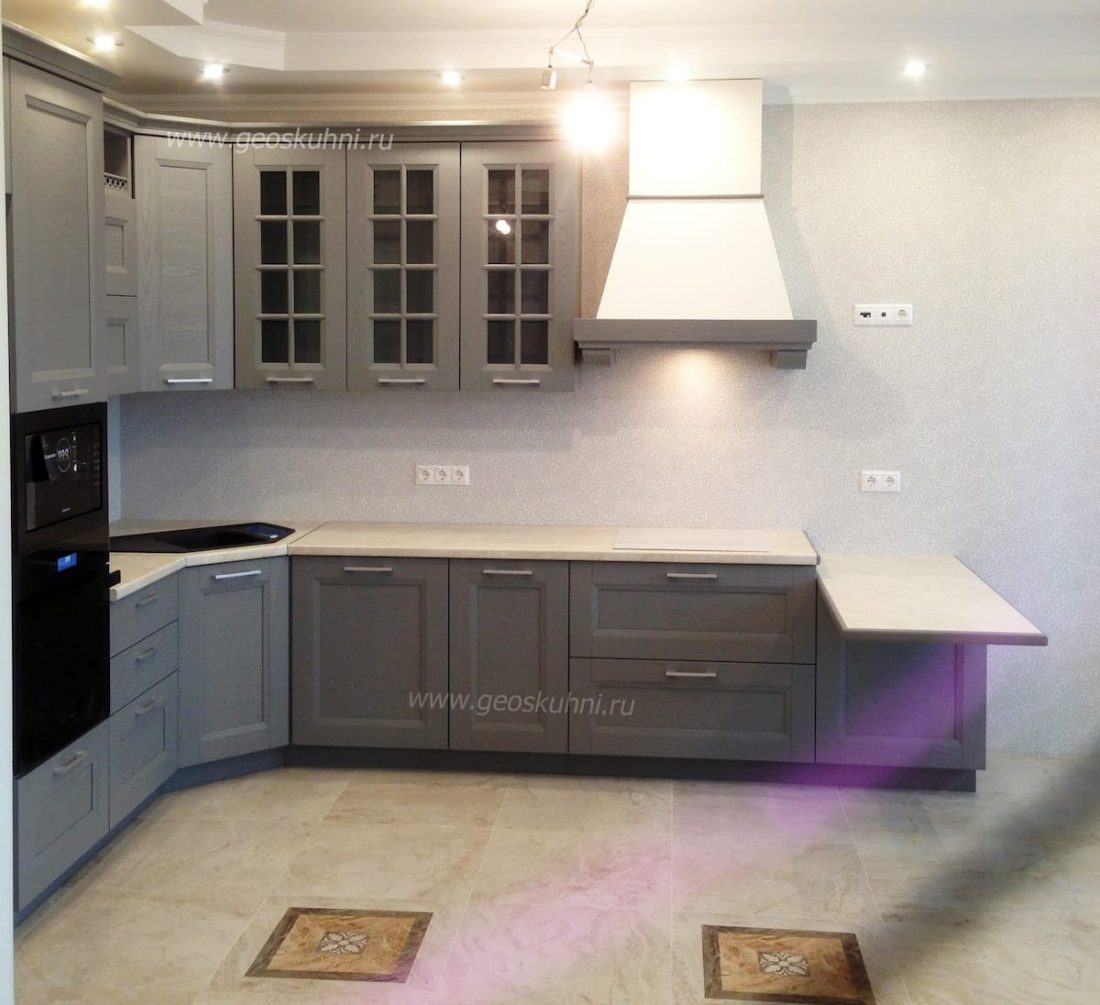 gray kitchen