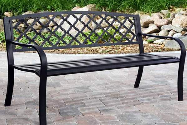 metal bench