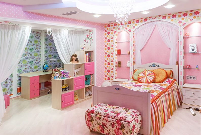pink bedroom