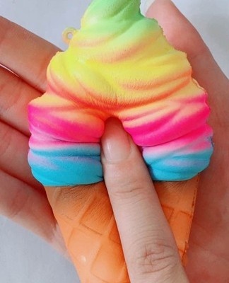 Children love these soft and flexible anti-stress toys because they help them deal with negative emotions.