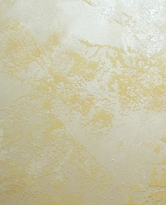 Venetian decor is applied to the walls in several thin layers