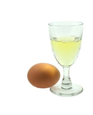 This substance perfectly cleans light skin.