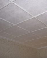 How to quickly and beautifully glue ceiling tiles with your own hands