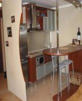 Kitchen design ideas with a bar counter and design rules