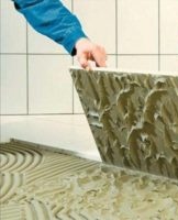 What is the best glue for bathroom tiles, criteria and features
