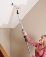 The best ways to wash water-based paint from the ceiling