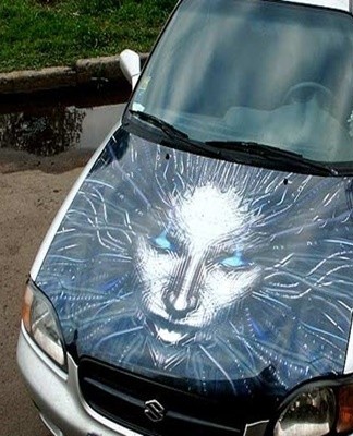 For cars, a film with a thickness of 80 to 200 microns is used.