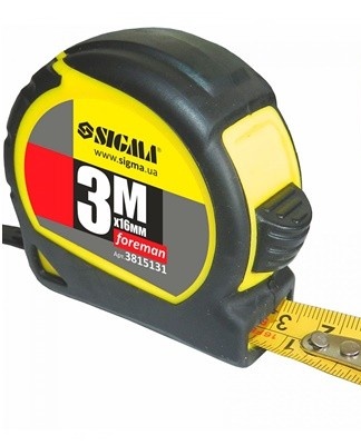 The tape measure is considered the most common and often used measuring tool in the construction industry.