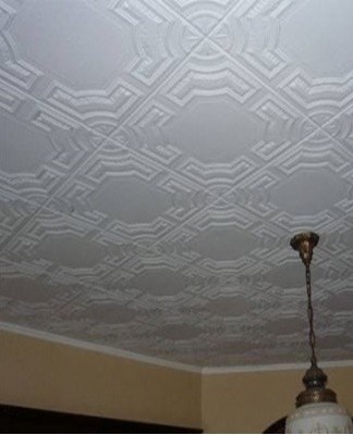 The tile is chosen by evaluating its external characteristics.