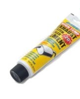 How to repair a muffler with high temperature sealant, description and composition