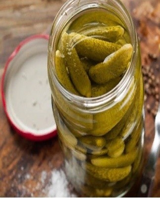 Depending on the timing, lightly salted cucumbers differ from ordinary pickles.