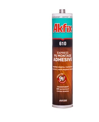 Adhesive does not run, allowing surfaces to be joined vertically or upside down.