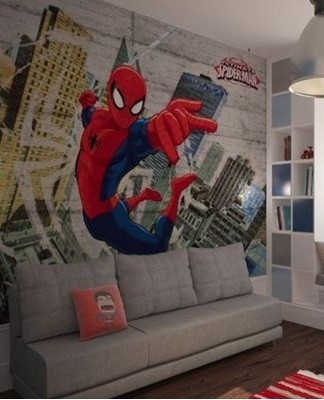 Many children are fans of comics and cartoons.