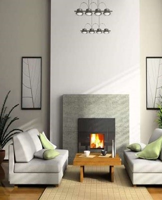 The decorative details of the living room are selected taking into account the functional features.