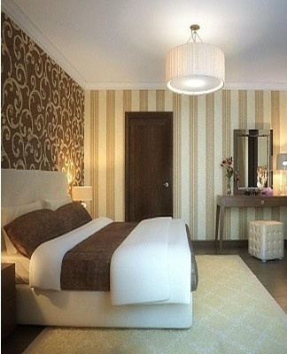 During production, bamboo wallpapers are not coated with paint or varnish.