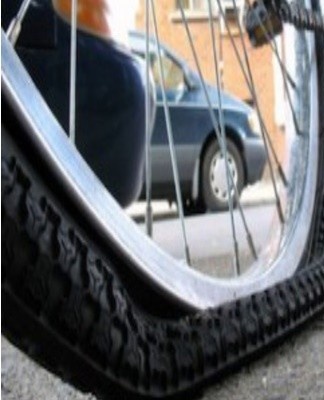 To properly inflate the tires, you must measure the pressure inside them using a pressure gauge.