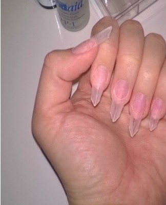 The tips are designed to build the nail plate