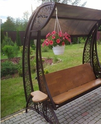 This part is formed from 2 parts - the seat itself and the backrest.