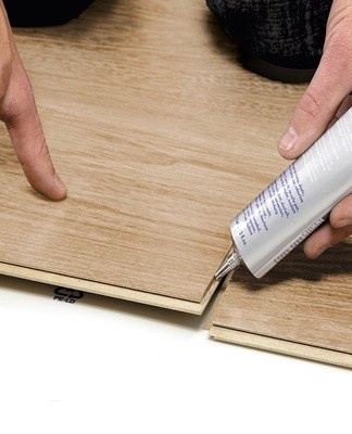 Adhesive helps protect bits from moisture and quick wear.