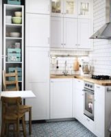Options for arranging a small kitchen and ideas for a beautiful interior design