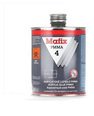 Modification of the assembly glue: Mafix Plast VP 5318.