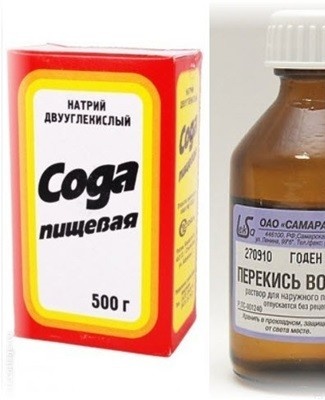 soda and peroxide