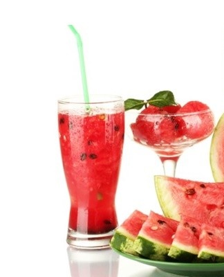 Watermelon juice is a reservoir of useful vitamins and minerals.