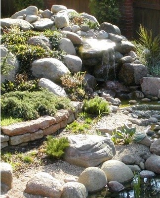 This composition is characterized by protrusions at different heights.