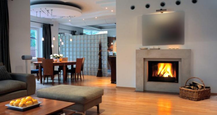 A real home in a country house