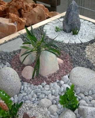 Instructions on how to make a rock garden with your own hands