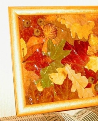 This composition will require autumn leaves.