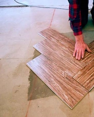 This method is similar to the popular parquet pattern.