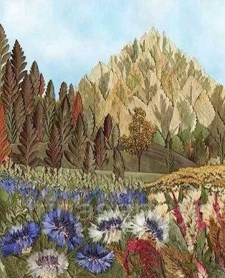 It is allowed to paint the background with watercolors.