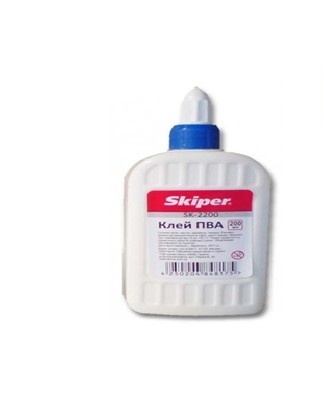 With PVA you can create interesting compositions on paper, textile or cardboard.