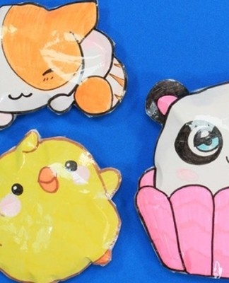 To make a stress relief toy, regular office paper will do.