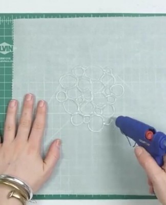 After solidification, the substance acquires a transparent white tint.