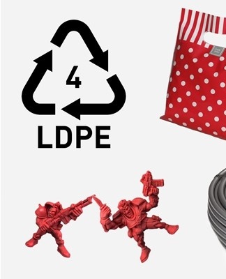 Also, toys are made from this material.