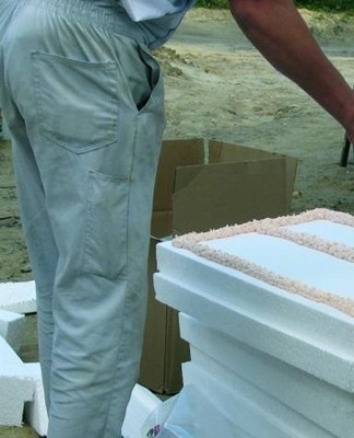 Complete drying of the substance takes a day.