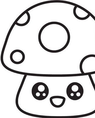 Mushroom squishies are very cute.