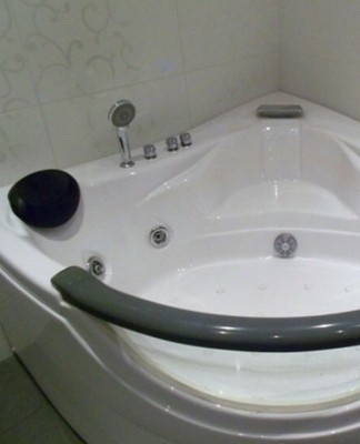 Most often, bowls are made of acrylic.