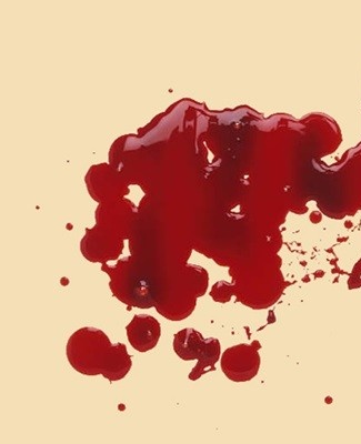 some blood