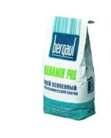 Composition and technical characteristics of Bergauf tile adhesive, instructions for use