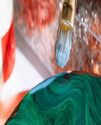 The water-acrylic composition can be mainly aqueous or acrylic.