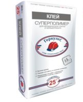 Technical characteristics and instructions for use of Hercules glue