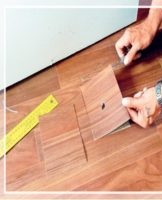 Instructions on how to fix a hole in linoleum with your own hands at home