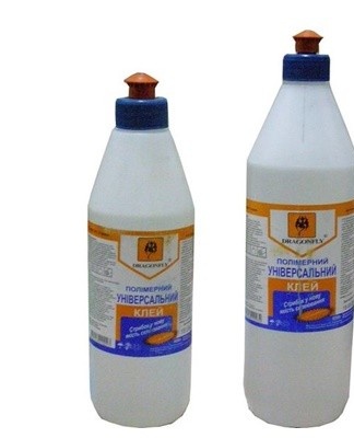 Description and properties of polymer glue, varieties and application instructions